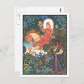 Boris Zvorykin - Vassilissa, die Messe Postkarte (Vorne/Hinten)