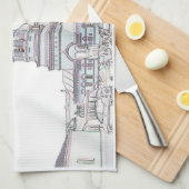 Borisov Barysaw Geschirrtuch (Viertel Falte)