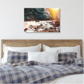 Borjomi-Bach Leinwanddruck (Insitu (Schlafzimmer))