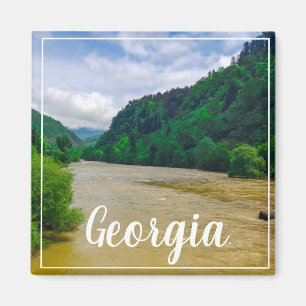 Borjomi Georgia Heiße Quellen Kaukusgebirge Magnet