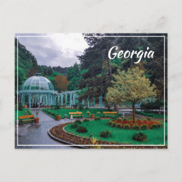 Borjomi Georgia Heiße Quellen Kaukusgebirge Postkarte