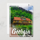 Borjomi Hot Springs Resort Georgia Kaukus Postkarte (Vorne/Hinten)