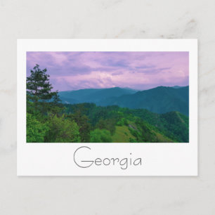 Borjomi-Kharagauli-Nationalpark Georgien Kaukasus Postkarte