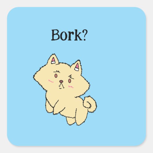 Bork? Aufkleber (Vorderseite)