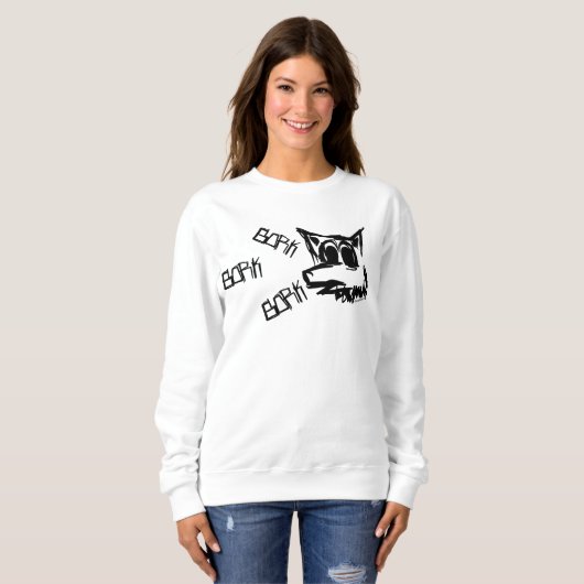 Bork Bork Dog Sweatshirt (Vorne ganz)