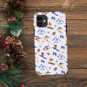 Bormio Italy Ski Snowboard Pattern Case-Mate iPhone Hülle