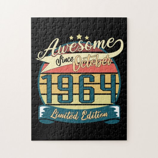 Born 1964 October Limited Puzzle (Vertikal)