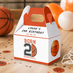 Born 2 Ball Basketball 2. Geburtstagsfeier Geschenkschachtel