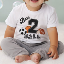 Born 2 Ball Sport Themed Boy 2nd Birthday Party