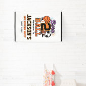 Born 2 Ball Sports-Themed Boy 2nd Birthday Party Banner (InSitu)