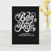 Born 2 Ride Karte (Gelbe Blume)