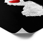 Born And Raised In New Jersey - New Jersey Nj Poster (Ecke)