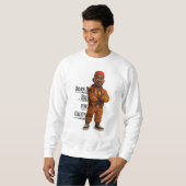 Born Bold Bred for Greatness,Afro modern,3d Sweatshirt (Vorne ganz)