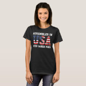 Born Danish Denmark American USA Citizenship 1 T-Shirt (Vorne ganz)