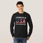 Born Filipino Philippines American USA Citizenship T-Shirt (Vorne ganz)