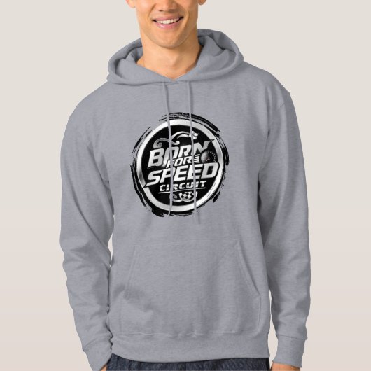  Born for Speed Circuit Performance Hoodie – Track (Vorderseite)