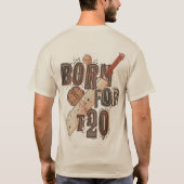 Born For T20 Cricket Graphic Tee  D (Rückseite)