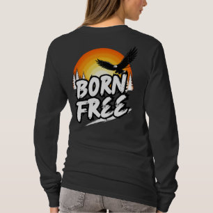 Born Free Eagle Langarm T-Shirt