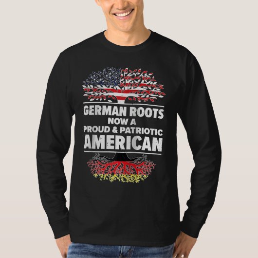Born German Germany American USA Citizenship Ragla T-Shirt (Vorderseite)