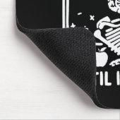 Born Halloween Teacher I'll Just Wait Until It's Q Mousepad (Ecke)