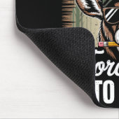 Born Hunt Forced Go School Youth Camo Deer Hunting Mousepad (Ecke)