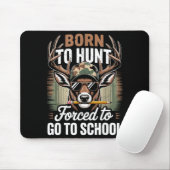 Born Hunt Forced Go School Youth Camo Deer Hunting Mousepad (Mit Mouse)