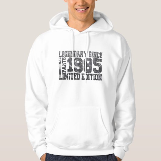 Born in 1985 Limited Edition Hoodie (Vorderseite)