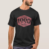 Born in 1990 35 Years Old Limited Edition T-Shirt (Vorderseite)