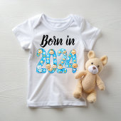Born in 2024 baby t-shirt