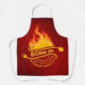 Born in My Kitchen Schürze (Vorderseite)
