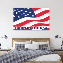 Born in the USA Leinwanddruck