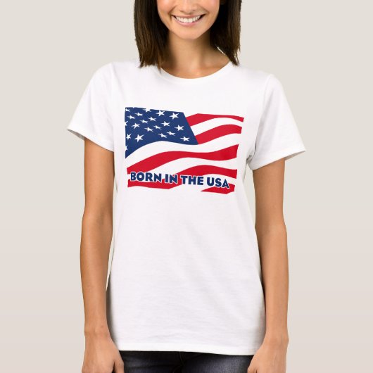 Born in the USA T-Shirt (Vorderseite)