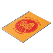 Born in the year of the Horse – Chinese Zodiac Notizblock (Linke Seite)