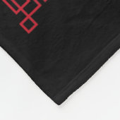 Born In The Year Of The Rabbit 1999 Chinese New Ye Fleecedecke (Ecke)