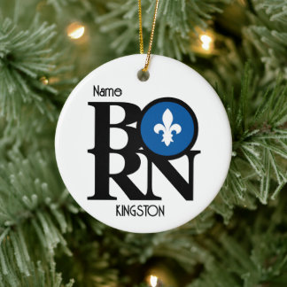 BORN Kingston Quebec Keramik Ornament