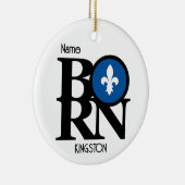BORN Kingston Quebec Keramik Ornament (Rechts)