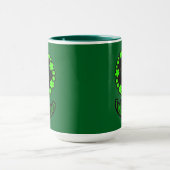 Born Lucky Skull St Patrick’s Day Shirt – caneca Tasse (Zentrum)