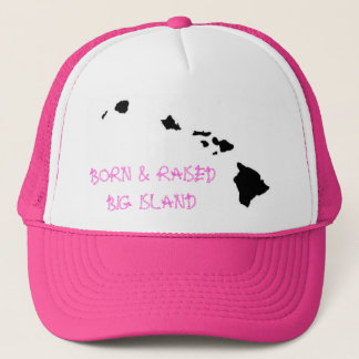 BORN & RAISED BIG ISLAND TRUCKERKAPPE