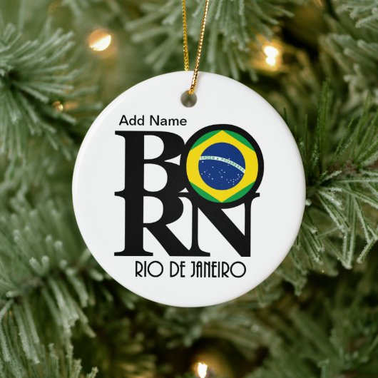 BORN Rio de Janeiro Keramik Ornament (Baum)