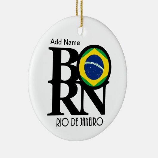 BORN Rio de Janeiro Keramik Ornament (Rechts)