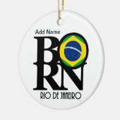 BORN Rio de Janeiro Keramik Ornament (Links)