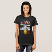 Born Romanian Romania American USA Citizenship T-Shirt (Vorne ganz)