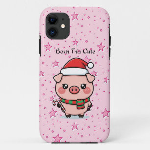 Born This Cute   Süßes Mini-Schwein iPhone 11 Hüll Case-Mate iPhone Hülle