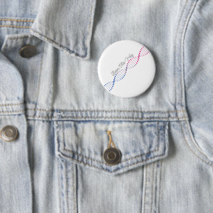 Born This Way Bisexuell - Bisexueller Stolz DNA Button