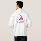 Born To Be A Racer Hoodie (Schwarz voll)