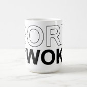 Born To Be Woke Kaffeetasse (Mittel)