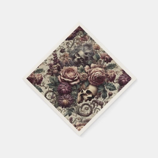 Born to Bloom – Gothic Victorian  Serviette (Ecke)