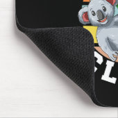 Born To Climb - Bouldern und Felsklettern Koala Mousepad (Ecke)