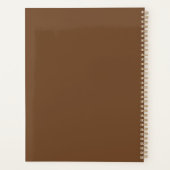 Born to Create Art Motivational Quote Textured Wal Planer (Rückseite)