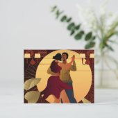 Born to Dance Postkarte (Stehend Vorderseite)